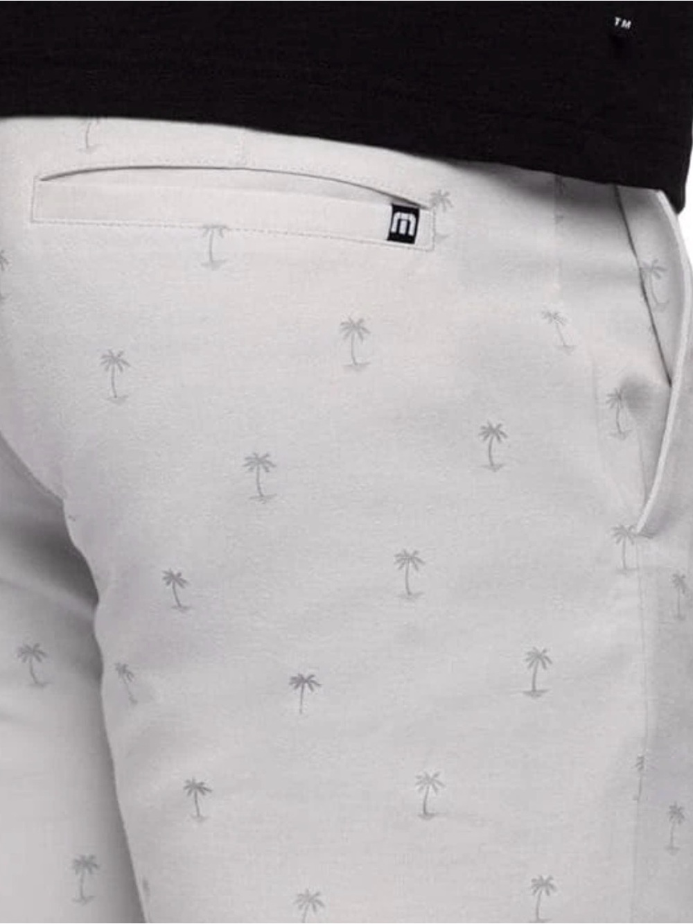 New shorts Travis Mathew Resort to This Stretch Waistband Size 40 Light Gray mid - Picture 2 of 7